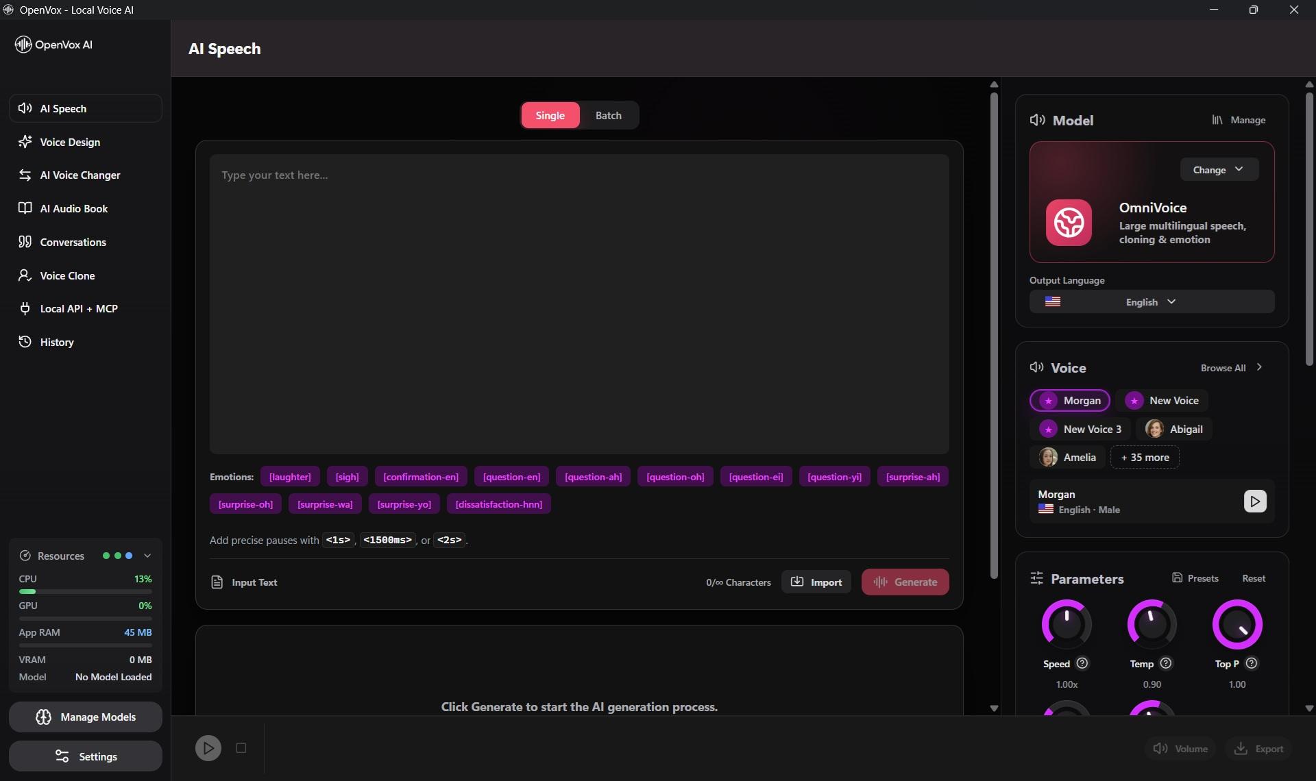 OpenVox AI local voice interface for Windows